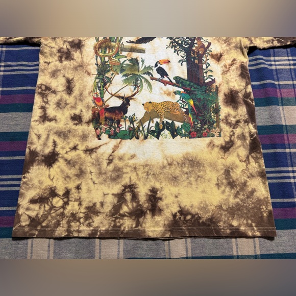 Vintage Tye Dye Viva Mexico Graphic Tee Shirt - Picture 9 of 11